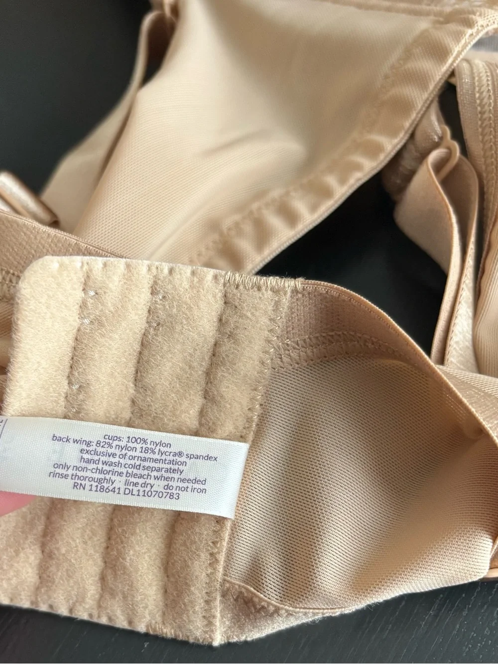 Cacique Bold Lace Balconette Bra 46C Sexy Support Beige Full Figure Underwire